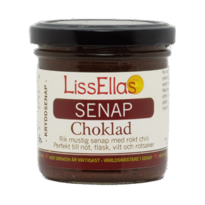 Choklad - senap med kakao och rökt chili 150 g