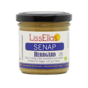 Herrgård - slät, fruktig calvadossenap EKO 150 g