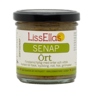 Ört - senap med örter och vitlök 150 g