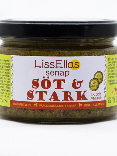 Söt & Stark - honungssenap 260g