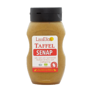Taffel - söt och slät senap KRAV EKO 330 g