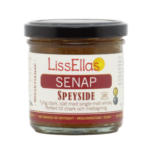 Speyside - fyllig, stark och slät whiskysenap 150 g