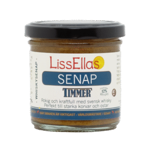 Timmer - rökig och kraftfull whiskysenap 150 g